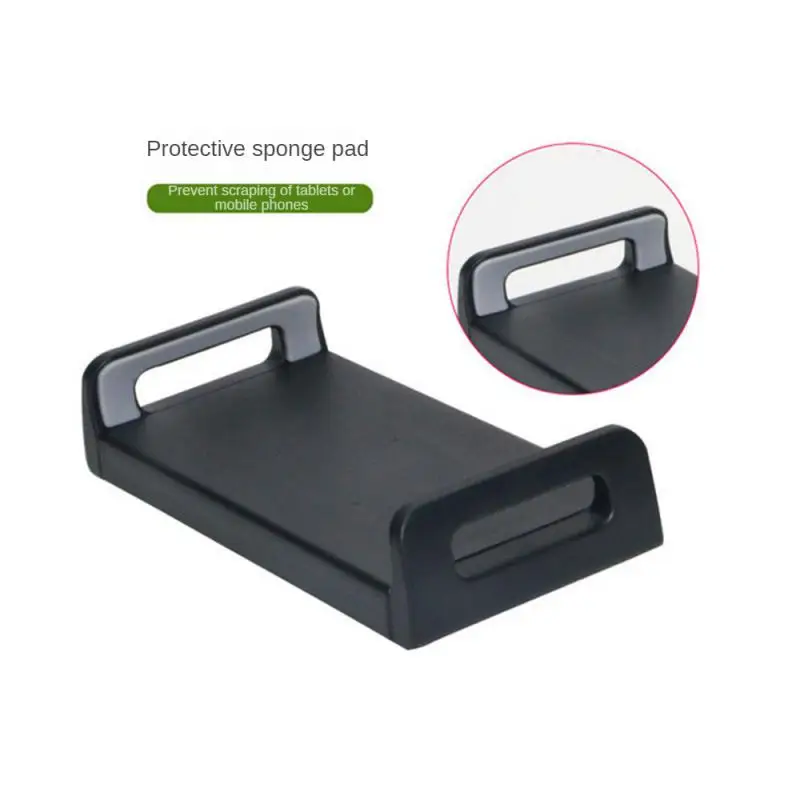 Mobile Phone Holder Non-slip Aviation Aluminum Alloy Mobile Phone Accessories Rotary Plate Clamp Tablet Clip Not Drop White