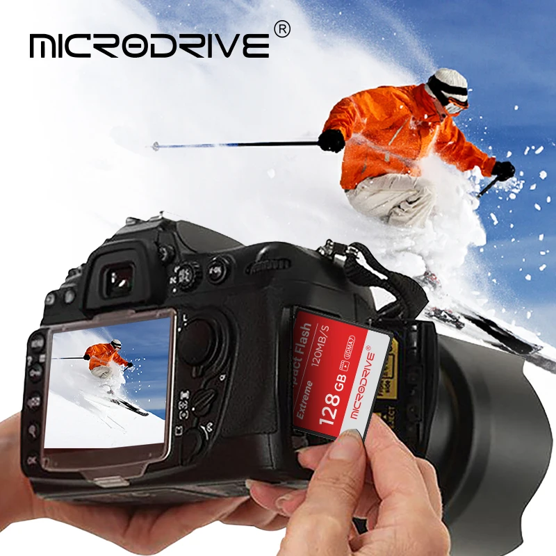 Real Capacity Memory Card 64GB CF Card 32GB 64GB 128GB 256GB Compact Flash Card For Camera