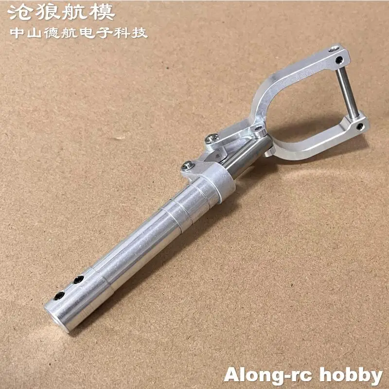 Trépied d'amortisseur à vis sans fin pour avion RC 5-10kg, train d'atterrissage à genoux renforcés, pièces d'avion souterrain, recommandé, 115mm à 205mm, D4, D5
