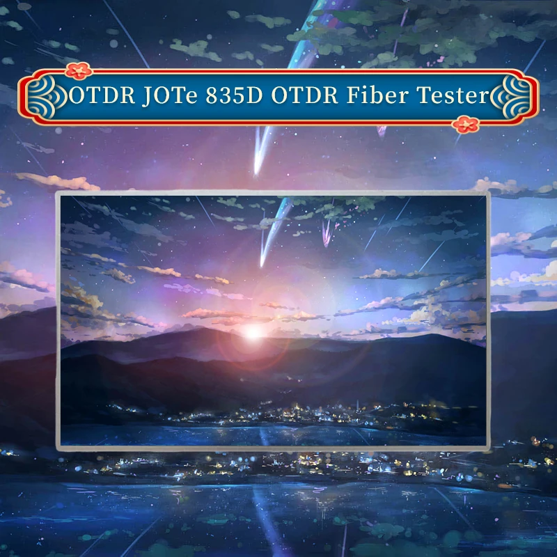 

Original OTDR JOTe 835D OTDR Fiber Tester LCD Display