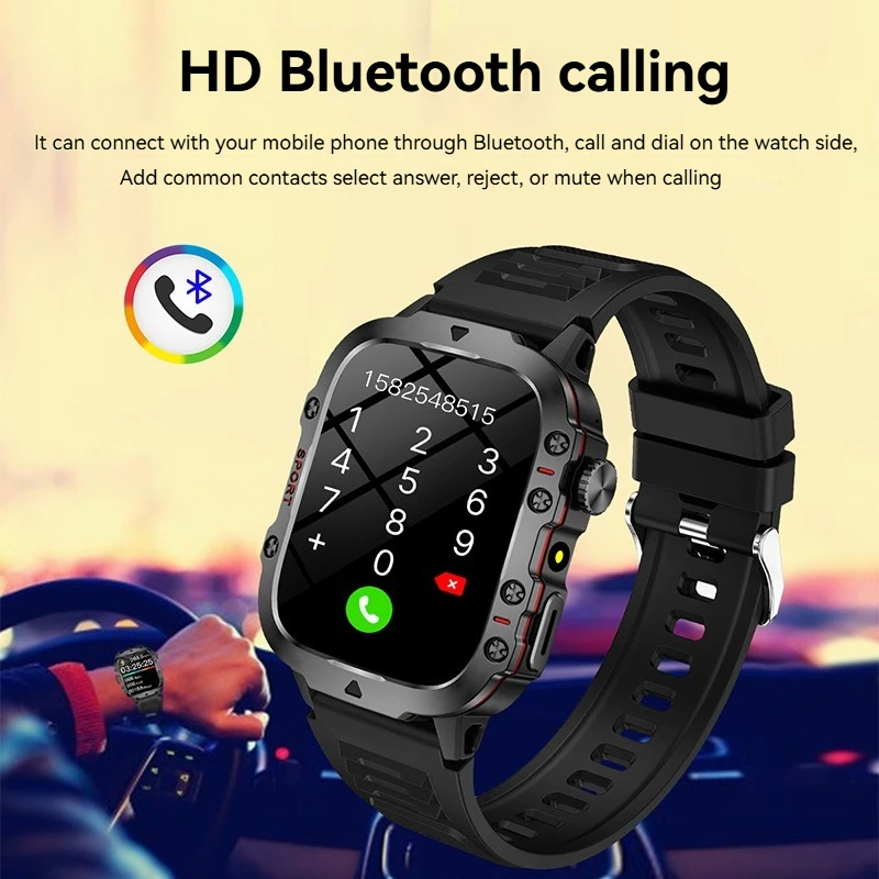 2025 VIVO جديد الرجال النساء Smartwatch بلوتوث دعوة الصحة مراقبة معدل ضربات القلب AI صوت الرياضة مقاوم للماء لتحديد المواقع ساعة ذكية
