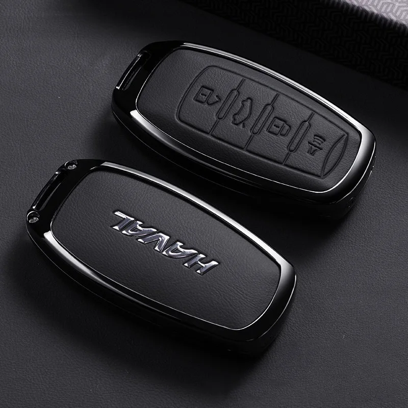 Autoschlüsseletui aus Zinklegierung für Great Wall Haval H6 Hover 2023 2024 2026 Schlüsselanhänger Fernbedienung Abdeckung Shell Gehäuse Halter Fob Zubehör – Detail 11