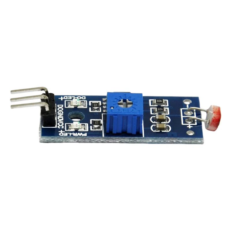 10pcs/3Needle Optical Sensor Module Light Detection 5516Optical Sensitive Resistor Module