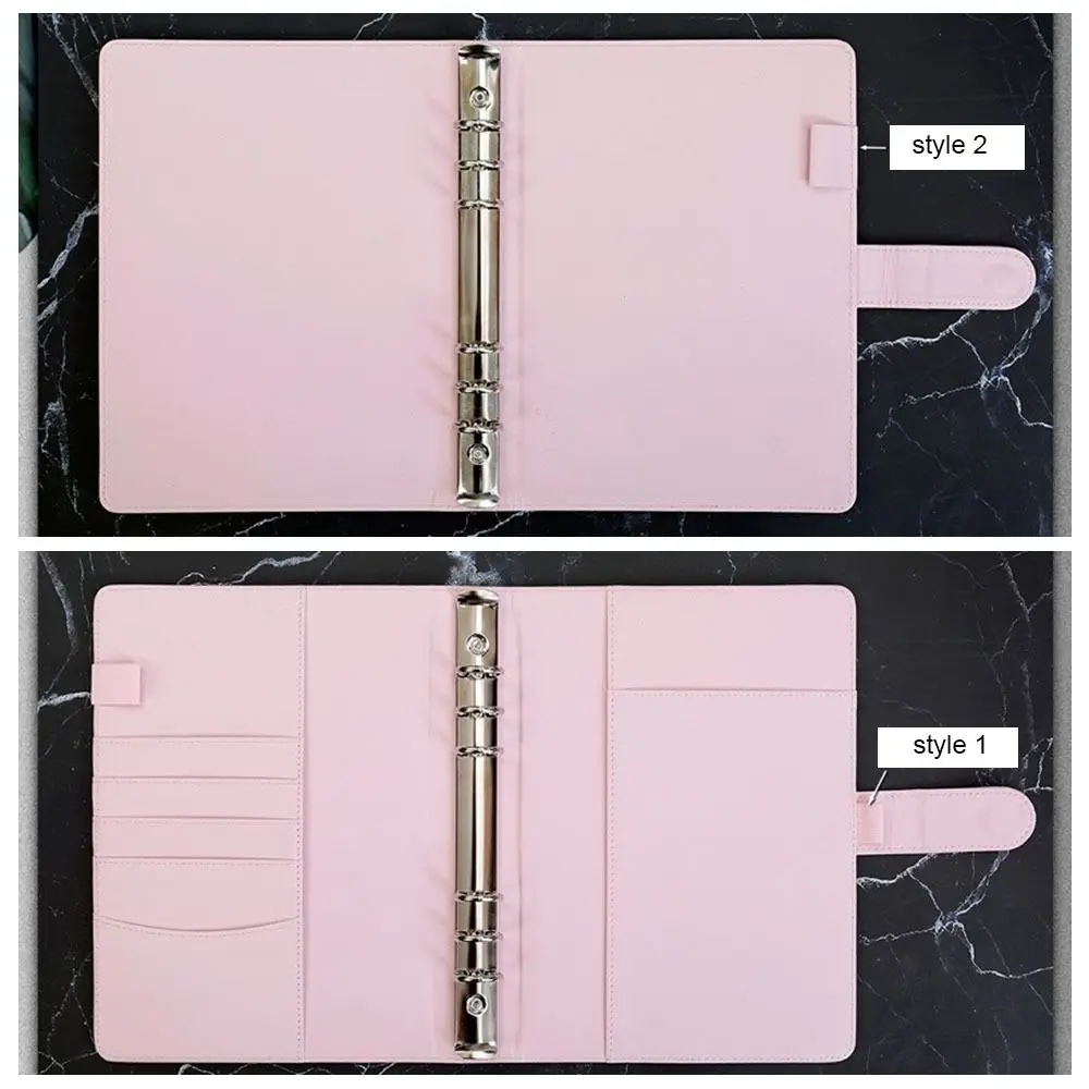 With Cash Envelopes 100 Envelope Challenge Binder Money Saving Habit Cultivation Financial Management PU Leather Pen Insert
