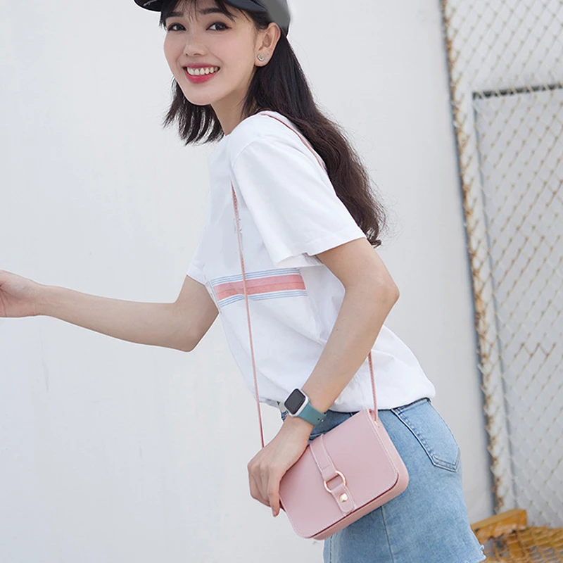 Fashion Small Square Bag Women's Small Crossbody Bag Ladies Handbags Messenger Bag Small Square Crossbody Mobile Phone Purse