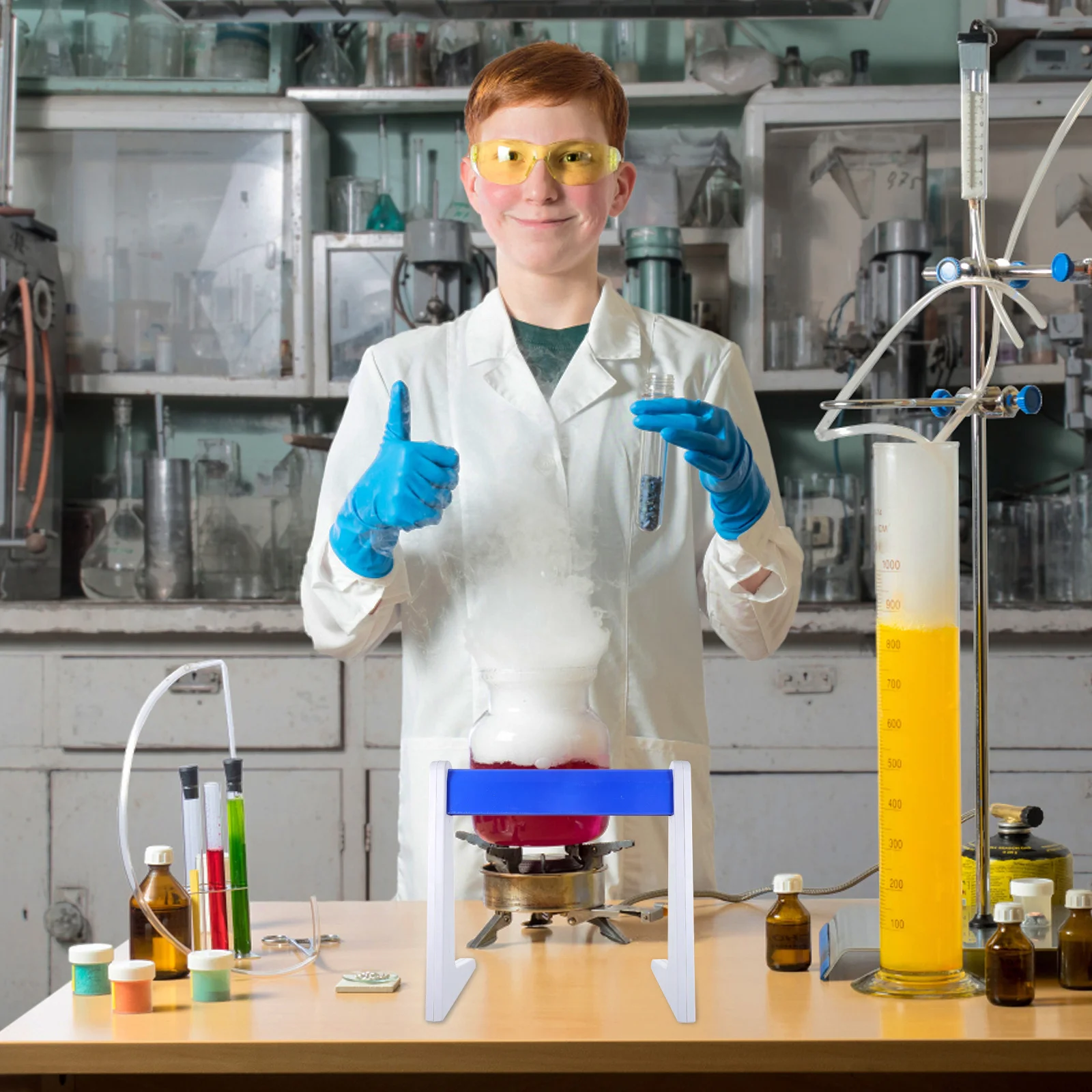 

Pipette Holder Linear Stand Made of Eco-Friendly Material Suitable for Various Pipettes Lab Equipment Shelf for Organization