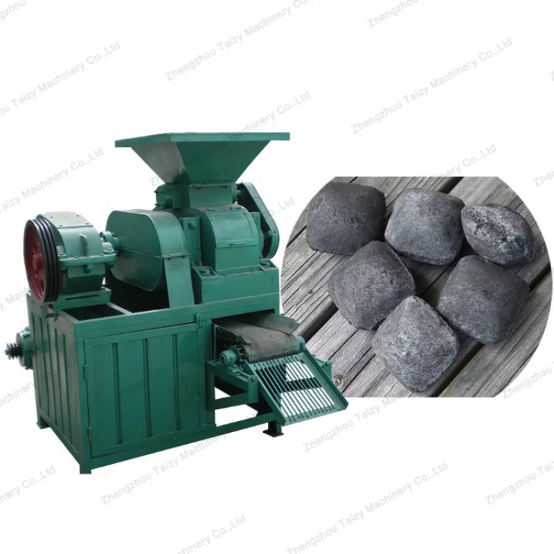 Ball Briquette Press Charcoal Making Machine Coal Production Line