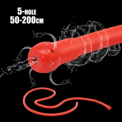 50/100/150/200CM Silicone Douche Enema Anus Hose Shower Cleaner System Irrigator Shower Bidet Washing Douche Enema Cleaning