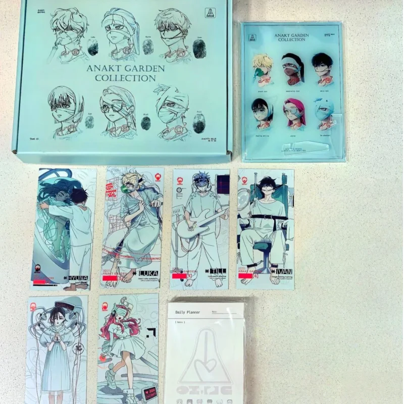 بقعة الأصلي الغريبة المرحلة ANAKT حديقة الكلية شارة معدنية مقبض طبي هدية صندوق الاكريليك الوقوف المفاتيح ملصقات صناعة يدوية