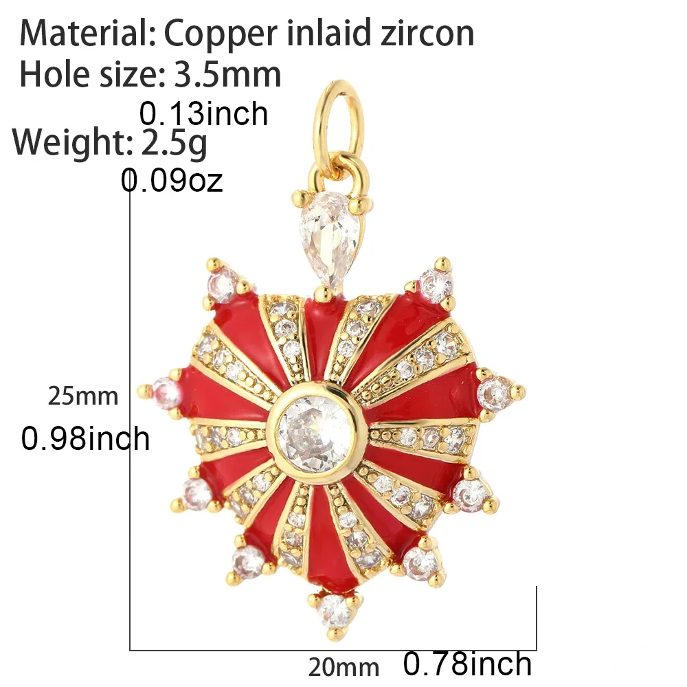 Bohemian Heart Bag Chrams for Jewelry Making Supplies Gold Color Dijes Diy Bracelet Necklace Earring Rainbow Butterfly Charm