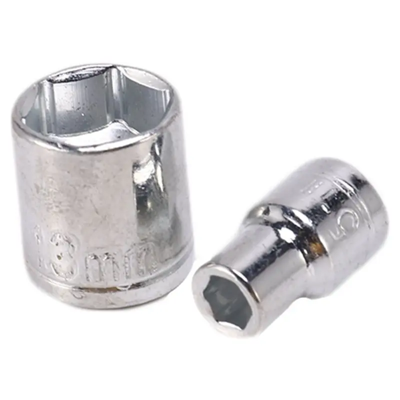 TFORU-4 Set Hand Tools 1/4 Inch Drive Hex Bit Socket Wrench Set Sleeve Wrench Set Wrench Adapter 5/6/7/8/9/10/11/12/13Mm