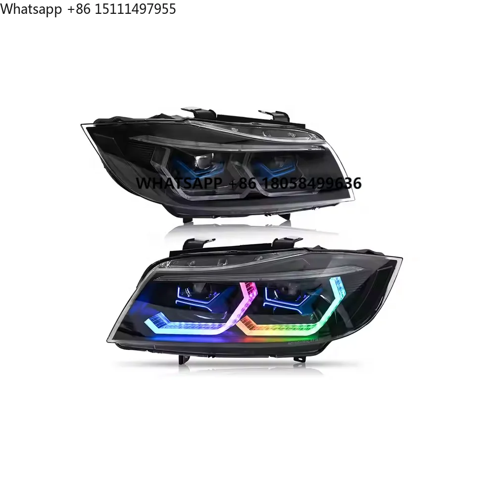 Auto-y Hot Sale RGB LED Headlight Assembly for  3 Series E90 2005-2012 LED Headlights Other Auto Parts for  E90 Headlight