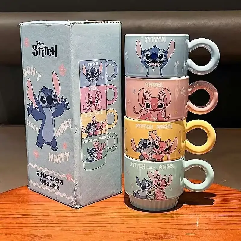Disney dos desenhos animados ponto bule caneca figuras de ação chip cogsworth bule de chá copo um conjunto lindo presente