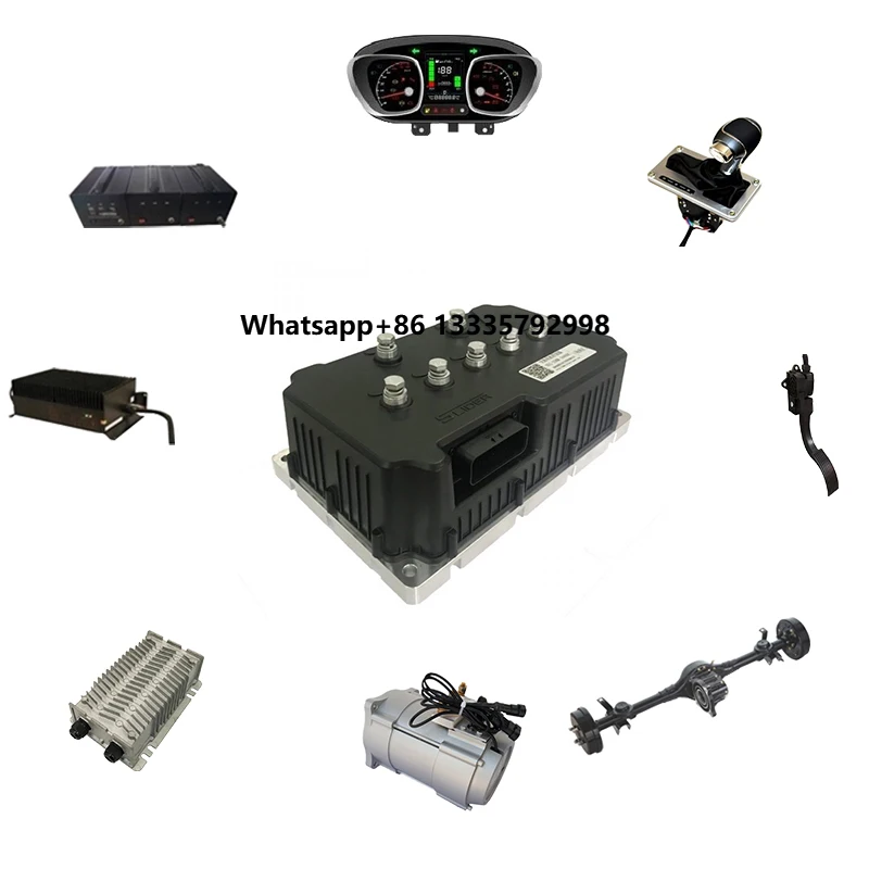 

EV Electric Vehicle Car Refit Kit Driving and Transmission Component Assembly Auto Part Shaft Axle Gearbox Dashboard Converter