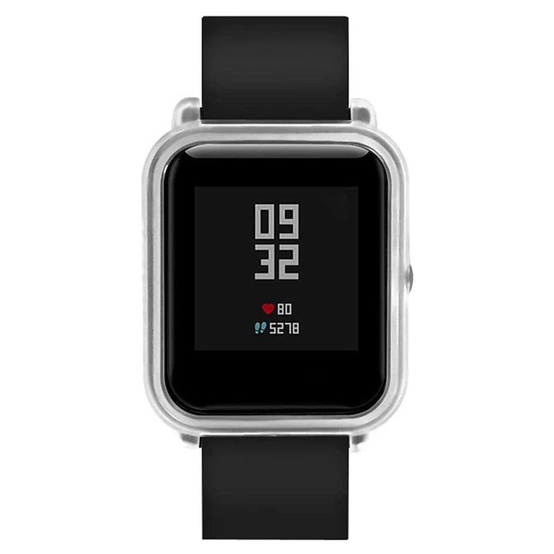 Watch Protector Case Compatible Smart Watch For Xiaomi Amazfit Bip Youth, Protector TPU Case