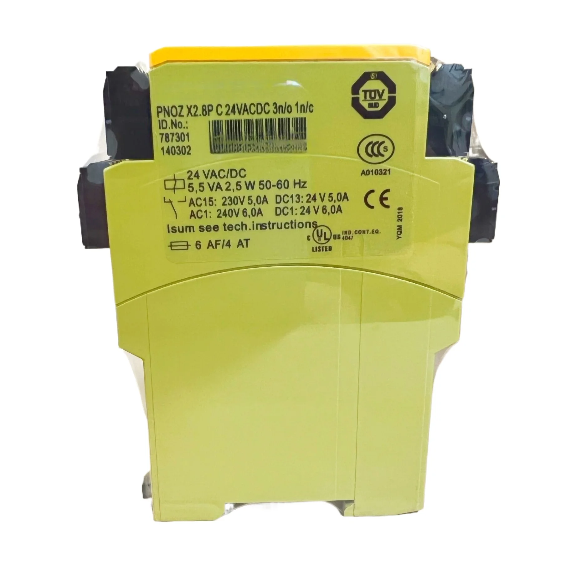 

New For Pilz PNOZ X2.8P C 24VACDC 3n/o 1n/c 787301 Safety Relay Module