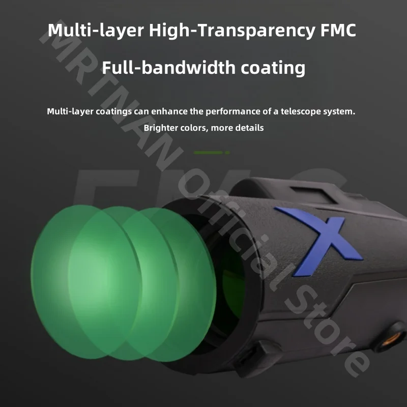 

Портативный мощный бинокль, 50000 м, HD Bak4