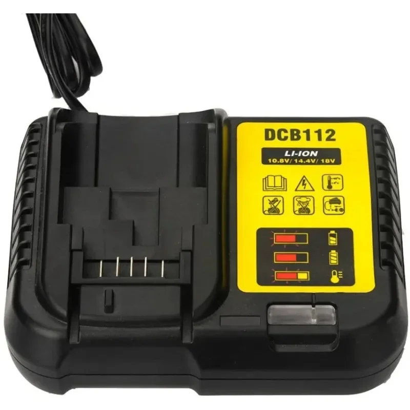 Free shipping DCB112 Li-Ion Battery Charger For Dewalt 10.8V 12V 14.4V 18V 20V Dcb101 Dcb200 Dcb140 Dcb105 Dcb200 Battery