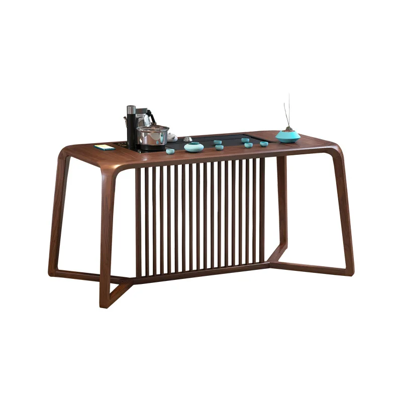 

New Chinese balcony tea table and chair combination household simple living room