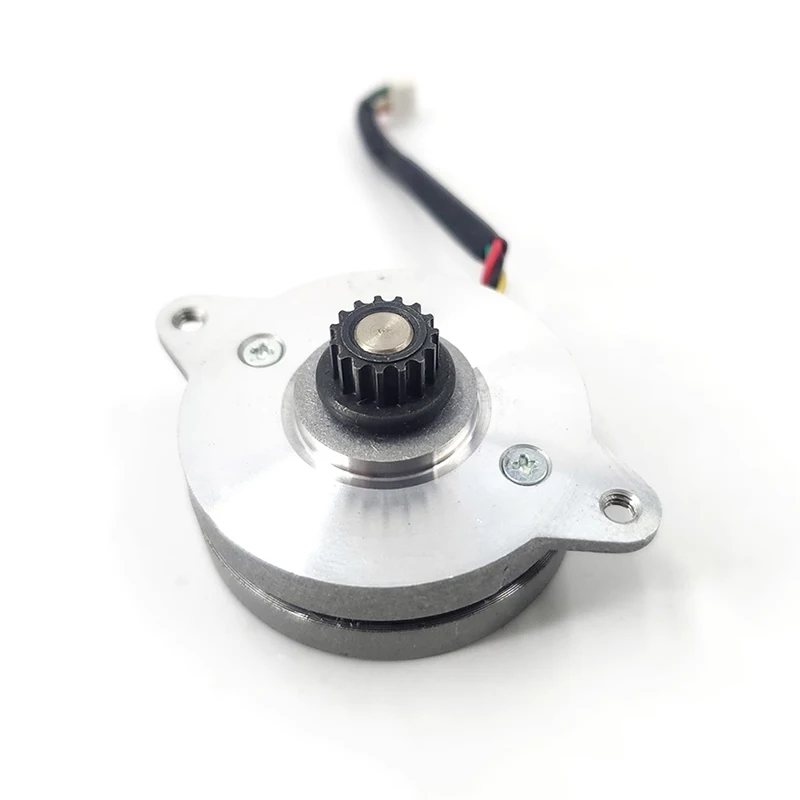 1.8 Degree Mini 36mm Round Thin Stepper Motor 2-Phase 4-Wire Stepping Motor Synchronous Pulley Wheel for 3D Printer CNC Robot