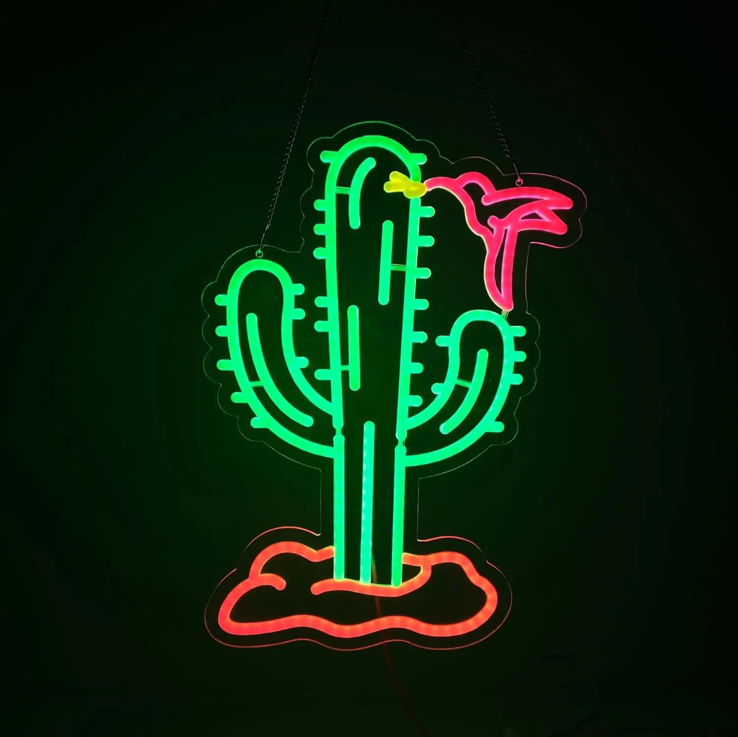 

Неоновая вывеска «Кактус» для декора стен, USB-питание, неоновая подсветка для пивного бара, клуба, спальни, отеля, паба, кафе, свадьбы, дня рождения, подарки