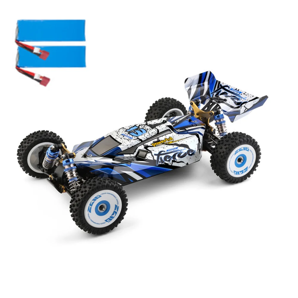 Wltoys 124017   V2 Verbesserte Mehrere 2200 mAh Batterie RTR Bürstenlosen 1/12 2,4G 4WD 70 km/h RC Auto Fahrzeuge Metall Chassis Modelle spielzeug