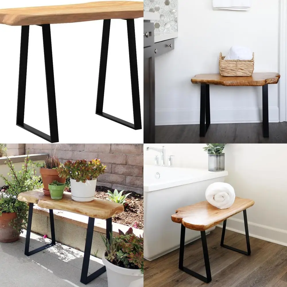 Rustic Cedar Farmhouse Bench, 28 Wide x 12 Deep x 16 Tall, Entryway Furniture for Living & Dining Rooms