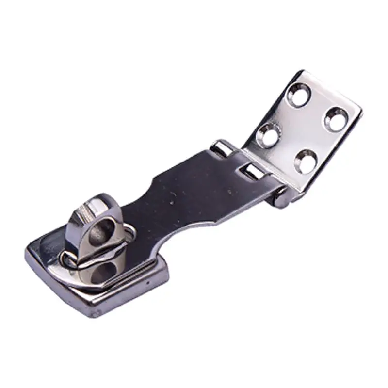 Marine Stainless Steel Door Lock Buckle, Window Door Hatch Folding Hinge, Yacht Rotary Eye Lock Safety Buckle