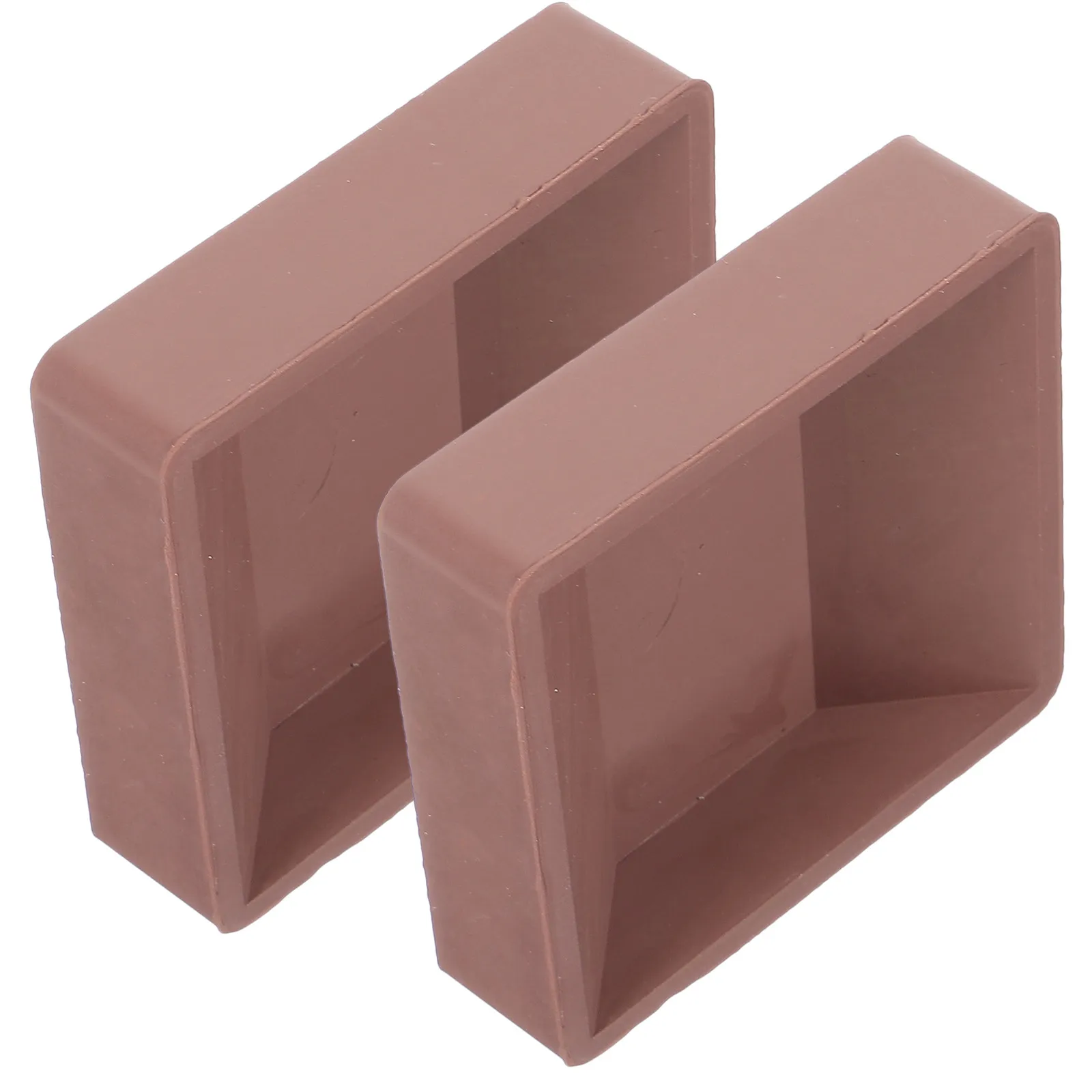 2Pcs Rubber Caster Cups Furniture Wheel Stoppers for Bed Chair Sofa Desk Anti Vibration Scratch Resistant Floor Safe