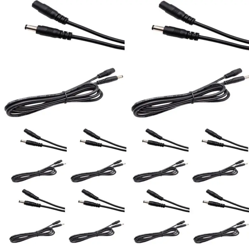 DC 익스텐션 전원 코드 케이블 익스텐더, Yoosee 카메라용 LED 전원 익스텐션 케이블, 1mm