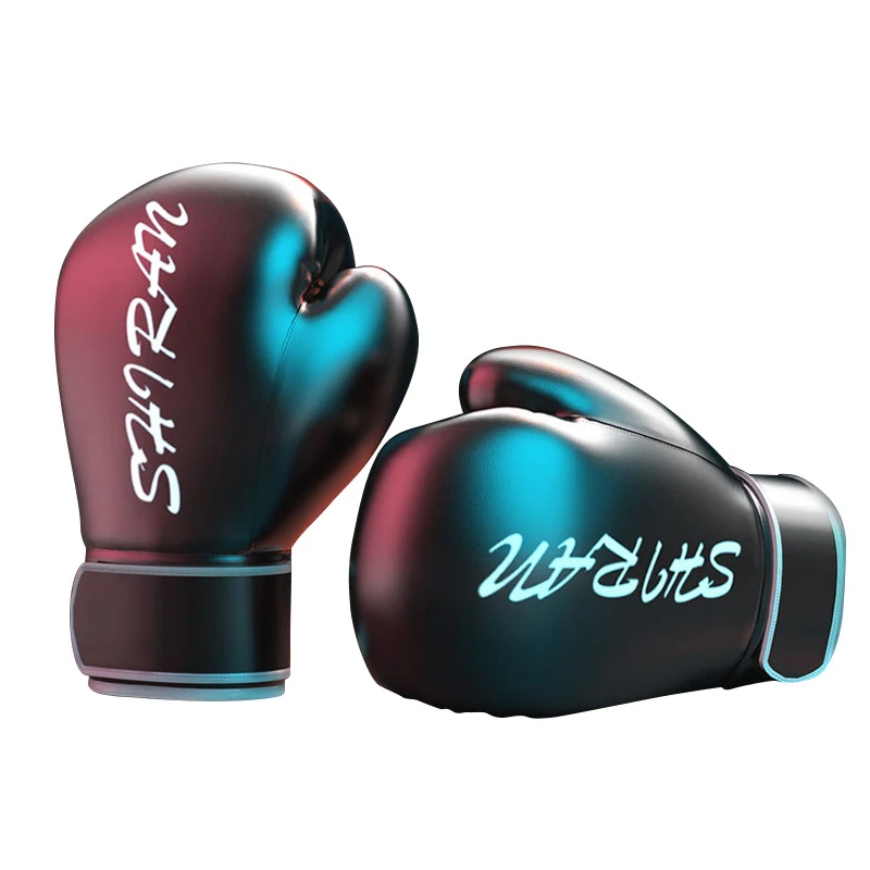 

2024 Pro Leather Boxing Gloves for Men & Women, Boxing Training Gloves, Kick Boxing Gloves with Free Hand Wraps