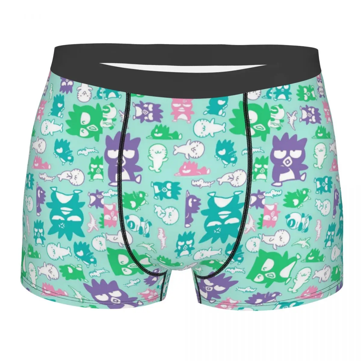 

Пользовательские BADBADTZ-MARU аниме-боксеры для Homme, нижнее белье с 3D принтом, трусики, дышащие трусы