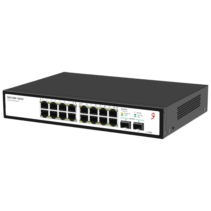 2.5G switch non-managed 10G switch fanless support Mao stick network splitter to connect to the router