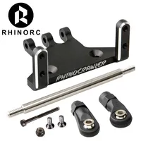 Rhino Axial Capra Axles CNC Upper Link And Servo Mounts with 5.0mm Titanium Alloy Link