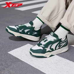 Xtep Harness Plus Skateboarding Shoes For Men 2024 Autumn Fashion Comfortable Support Wear-Resistant  Sneakers 976319310005