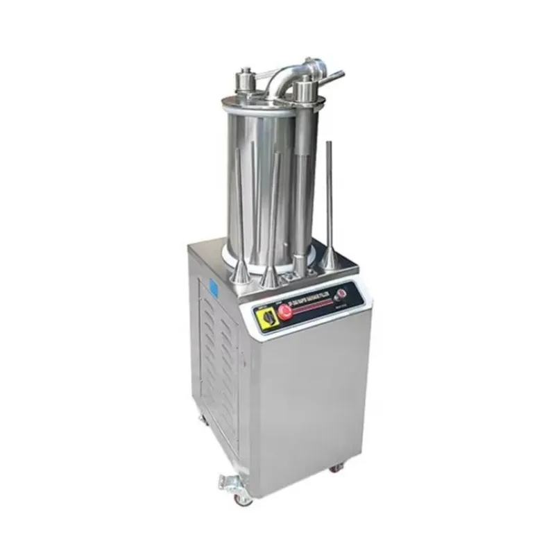 Vertical Manual Sausage Stuffer Home Pork Sausage Making Machine Hot Dog Filler