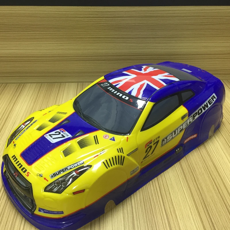 

Jule 1:10 R35 Blister PVC Flat Running Soft Car Shell New Drift Remote Control Car Accessories Width 190MM