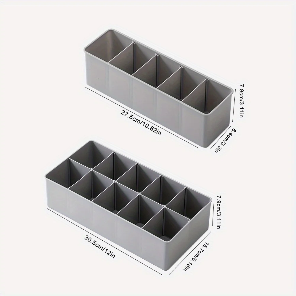 Organizer For Underwear Socks Bra Pants Scarf Tie Storage Box Jeans Clothing Organization Dividers For Drawers Clothes Organizer