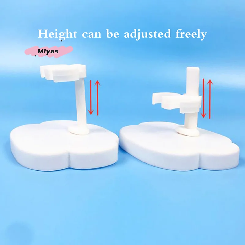 5 pz/set supporto per espositore per bambola in plastica 17 cm espositore per supporto per gamba in scala 1/6 per accessori per bambole