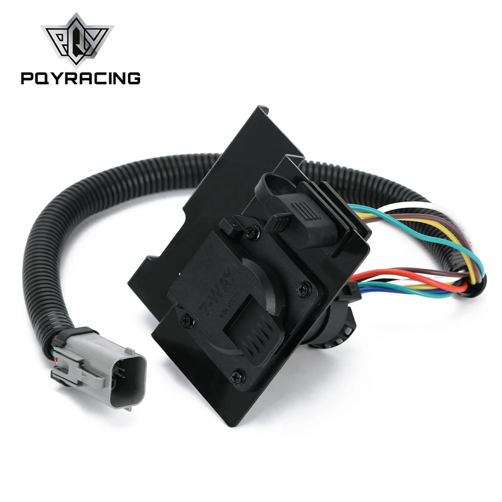 4 & 7 Pin Trailer Tow Wiring Harness Plug For 99-01 Ford F-250/ F-350/ F-450/ F-550 Super Duty YC3Z-13A576-CA/ YC3Z13A576CA