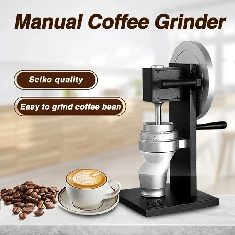 HomeWise Coffee Grinder 83mm Conical Burrs Stainless Steel Turkish Coffee Milling Machine Professional Espresso Coffee Bean Mill