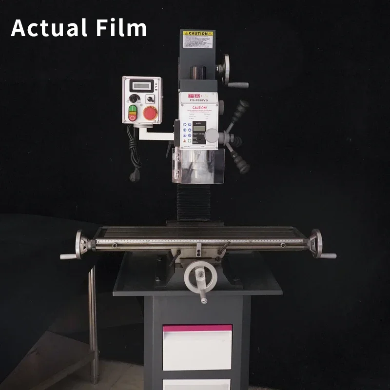 

【HOT】2025 CE Certified FS-7028VS New Arrival Home DIY Vertical Metal Drilling Milling Machine with Motor Tapping Machine