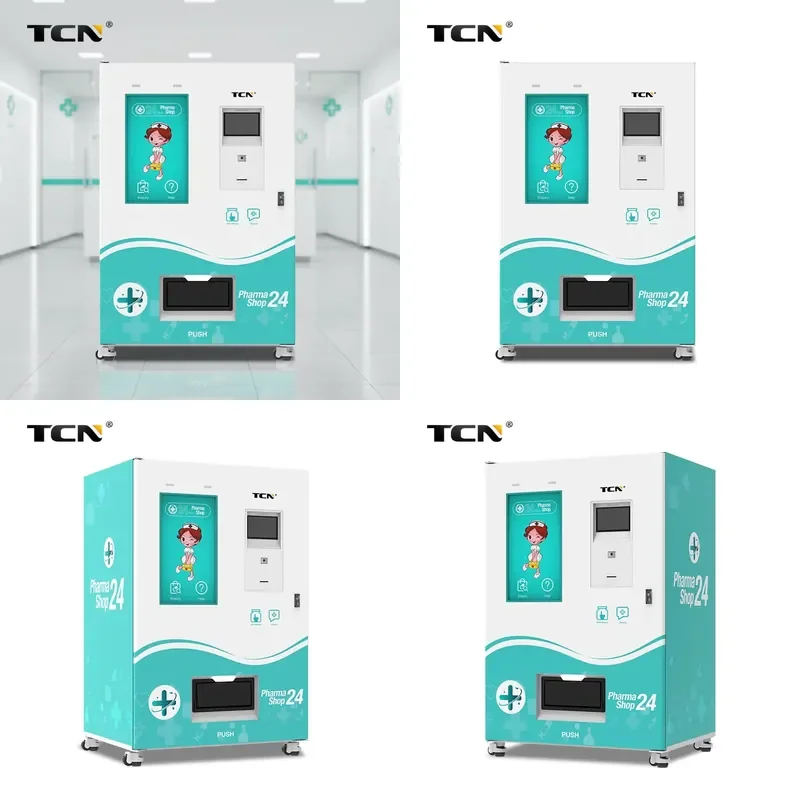 for 24 Hour Online Pharmacy Disinfection Supplies Medical Vending Machine with Integrated SDK and Credit Card Functions