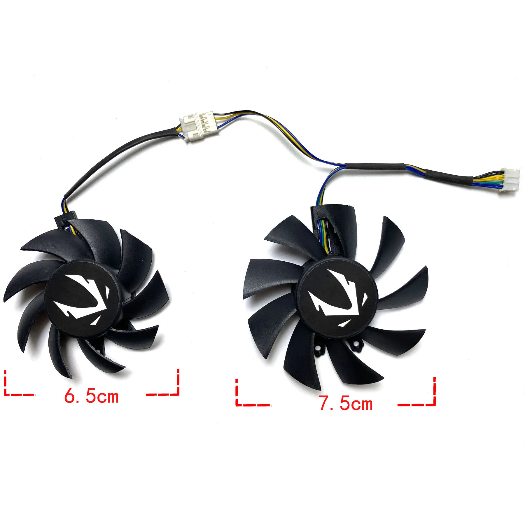 New For ZOTAC GeForce GTX1660 1660ti 1660SUPER 6GB Twin Fan Graphics Card Replacement Fan GA72S2U/GA82S2H