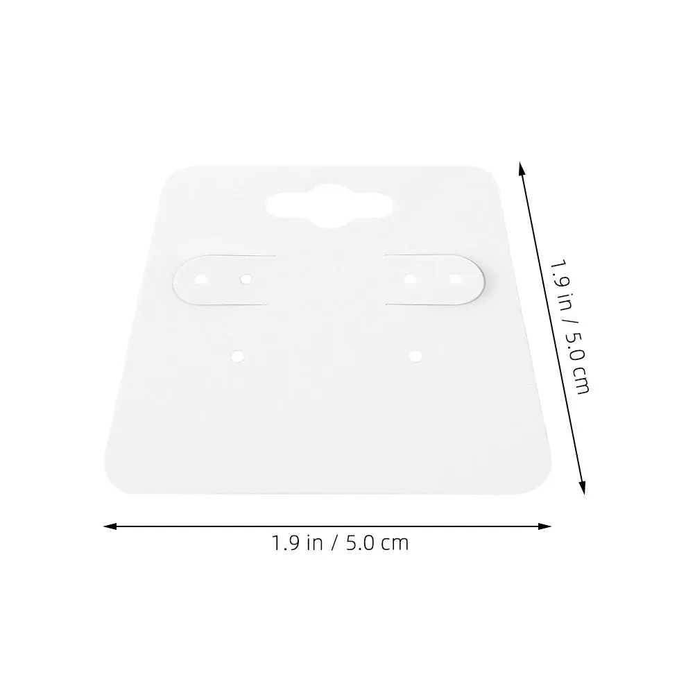 200 قطعة بطاقات عرض القرط ورقة مجوهرات العلامات الأذن مربط أصحاب لتغليف البيع بالتجزئة بيع عرض القرط بطاقات الورق المقوى #5