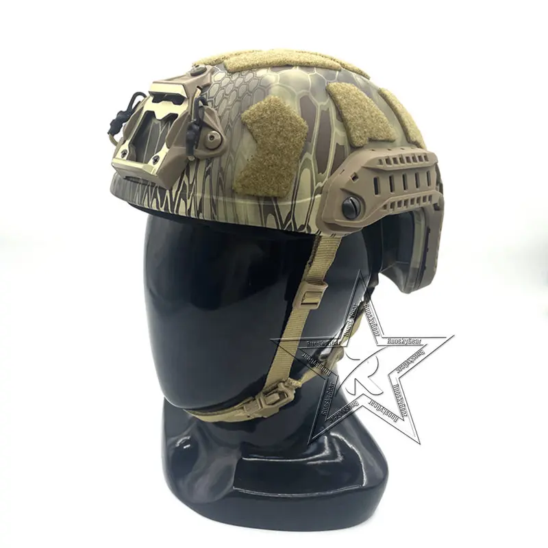 

TB1315A Tactical Skirmish Airsoft Caiman Helmet With MC Color SF Super High CUT For Hunting Free Shipping