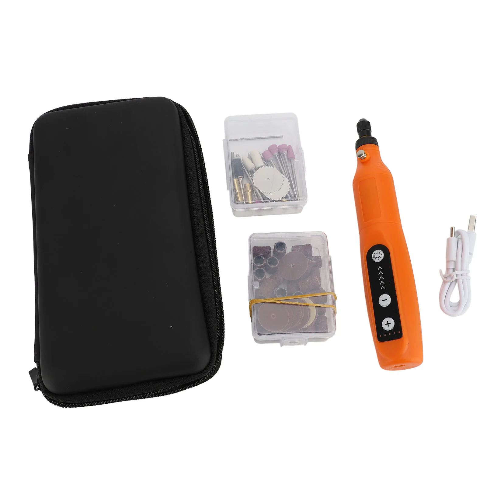 مجموعة أدوات دوارة لاسلكية صغيرة 5 سرعات مجموعة أدوات دوارة لاسلكية قابلة لإعادة الشحن ونحت دقيق محمول لطحن الرملي