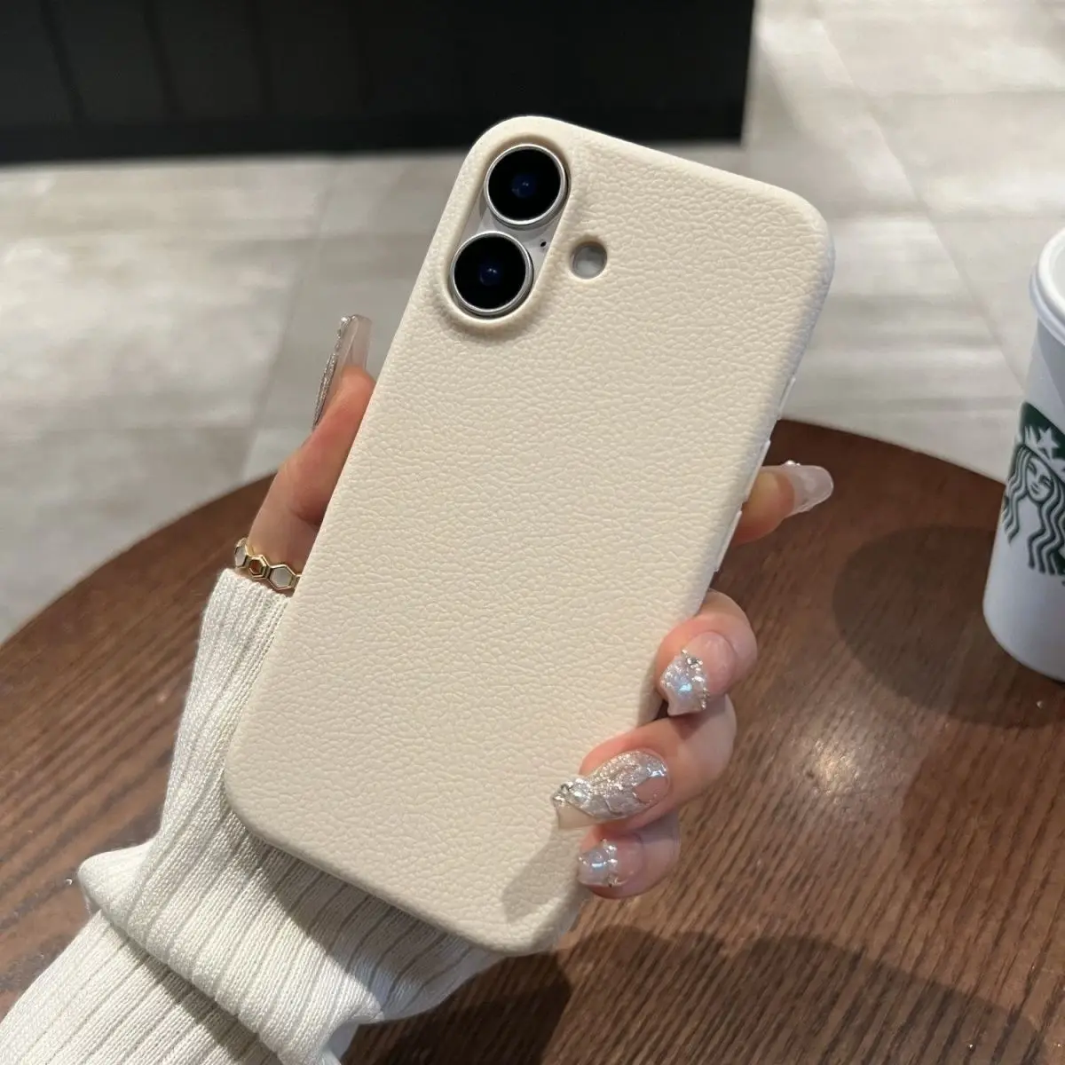 Soft Matte Lythee Leather Phone Case For Samsung A56 A57 S26 S25 S23 S24 Ultra FE A37 A17 A16 A07 A06 A55 A54 A53 A35 A26 Cover