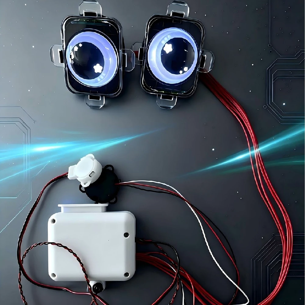AI-Powered Dynamic Eye Mechanism Kit for Trendy Toys, Intelligent Emotional Companionship Folls, and Electronic Pet