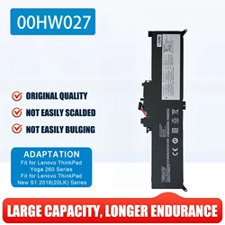 NEW Replacement 00HW027 Laptop Battery For Lenovo ThinkPad Yoga 260 370 X380 00HW026 SB10F46464 01AV432 01AV433